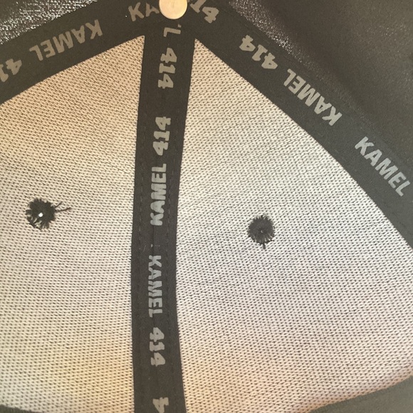 KAMAL 414 KAMAL Flex Plain Black Elastic Band Baseball Cap UNISEX - Picture 12 of 13